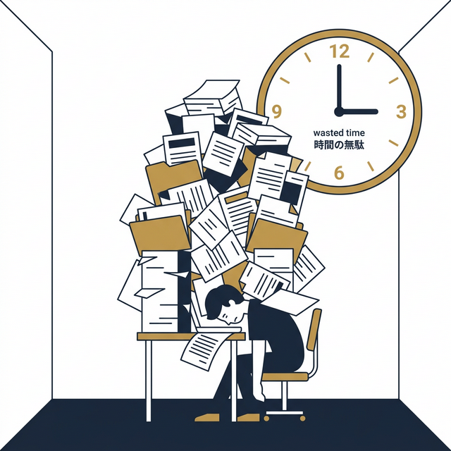 確認工数の浪費